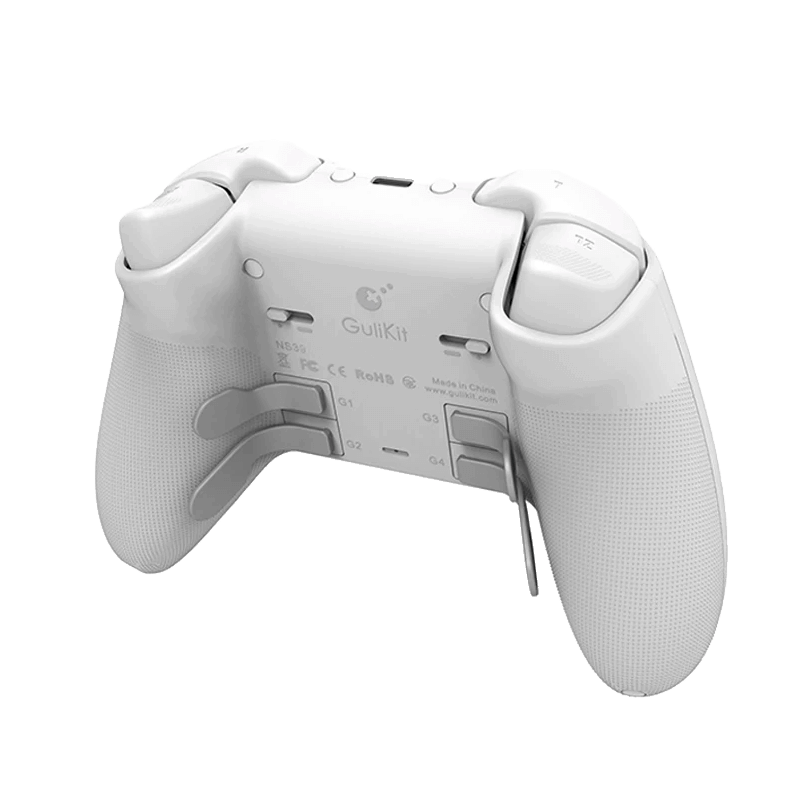 จอยเกมไร้สาย GuliKit Pro Controller NS39 KK3 MAX Retro Series สีขาว 